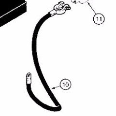 AU105932 - Reference Number 10 a- Postive Battery Cable