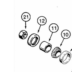 H749077 - Reference Number 12 or 17 - Oil Seal