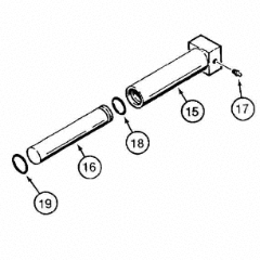 AUH563254-03 - Reference Number 15. 16. 17, 18 and 19 - Adjustment Piston