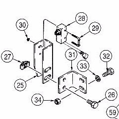 193-1003 - Reference Number 30 - Nut