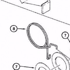 H436231 - Reference Number 8 - Spring – astec parts online