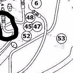 H249029 - Reference Number 52 - Hydraulic Hose