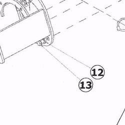 492-11044 - Part Number 12 - Washer