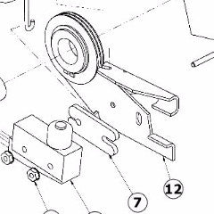 H673263 - Reference Number 12 - NEUTRAL SWITCH MOUNTING ASM