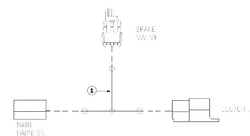 AU106708 - Brake Valve Wiring