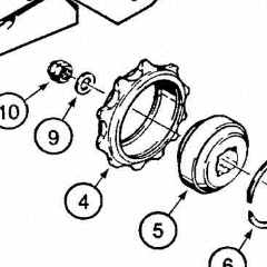 H33563 - Reference Number 4 or 16 - Sprocket